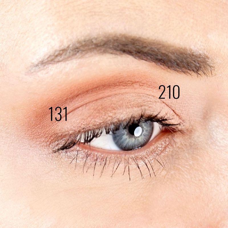 Ricarica Ombretto Opaco Rettangolare 210 Rosa Pesca - Zao Makeup - immagine 4
