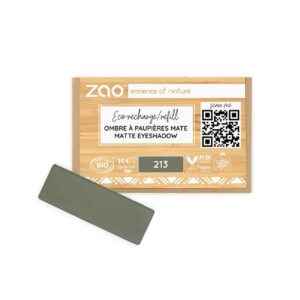 Ricarica Ombretto Opaco Rettangolare 213 Verde Militare - Zao Makeup