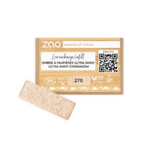 Ricarica Ombretto Opaco Rettangolare 270 Champagne - Zao Makeup