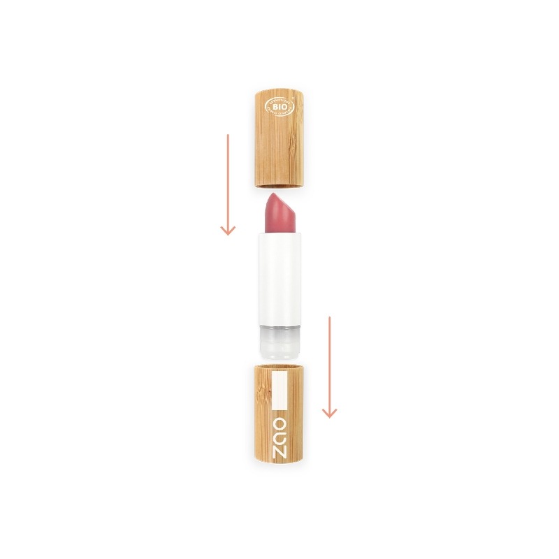 Balsamo Labbra Color & Repulp 485 Rosa nude - Zao Makeup - immagine 3