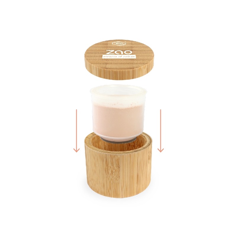 Fondotinta Mineral silk 504 Beige neutro - Zao Makeup - immagine 3