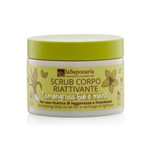 Scrub Corpo Riattivante Lemongrass Bio e Menta - La Saponaria