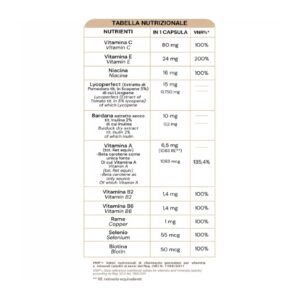 Tanning Booster Integratore 30 CPS - Eterea