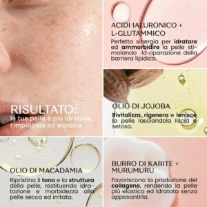 Siero Viso Idratante Acido Ialuronico - Sensonaturale