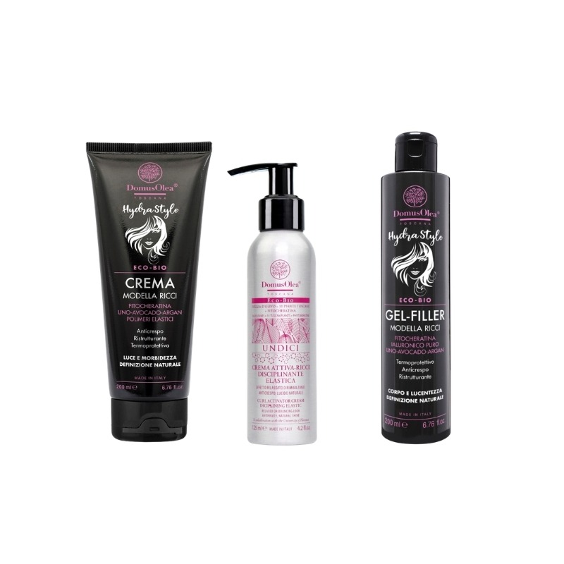 Trio Styling Ricci Definiti, Morbidi e Rimbalzanti - Domus Olea Toscana