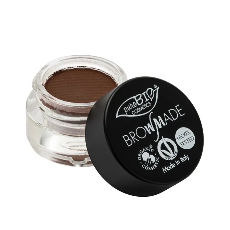 Brow made - pasta per sopracciglia 02 Marrone Caldo 4ml - puroBio