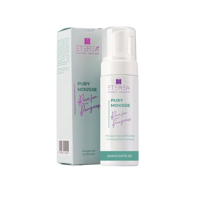 Pury Mousse - Mousse Viso Detergente e Purificante Anti Imperfezioni - Eterea