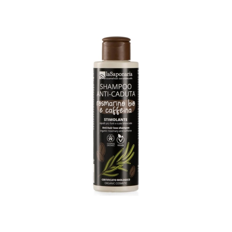 Shampoo anti-caduta Rosmarino bio e caffeina - La Saponaria