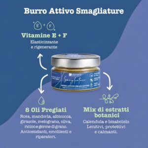 Burro attivo Smagliature - La Saponaria