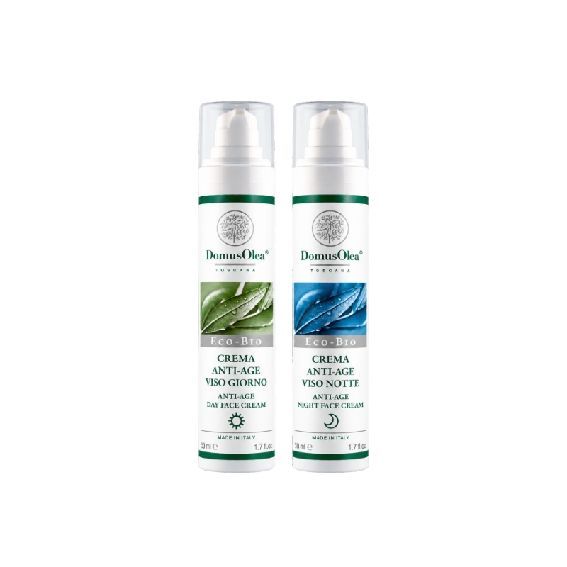 Routine Anti-Age Viso Giorno & Notte - Domus Olea Toscana