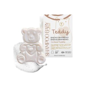 Bagno Shampoo Solido Bimbi Delicato - Orsetto TEDDY - Sensonaturale