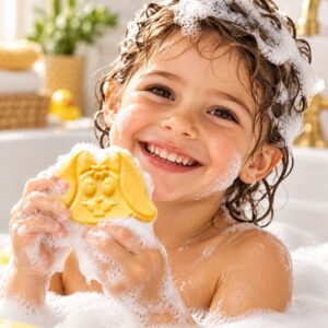 Doccia Shampoo Solido Bimbi Biscottoso - Coniglietto BUNNY - Sensonaturale