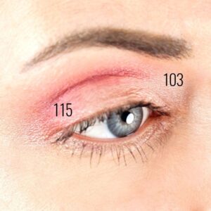 Ricarica Ombretto perlato rettangolare 103 Rosa Antico - Zao Makeup